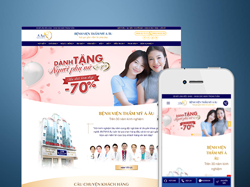 SPA ( MẪU 4 ) - Hệ thống sàn dự án website affiliate