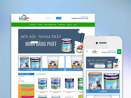 SƠN ( MẪU 2 ) - Hệ thống sàn dự án website affiliate